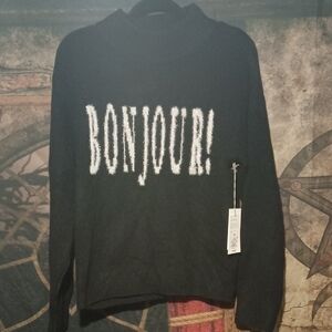 a new day Black Knit Sweater